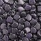 John Bead Czech Glass Jet Color Metallic Suede Ginko Beads, 50g